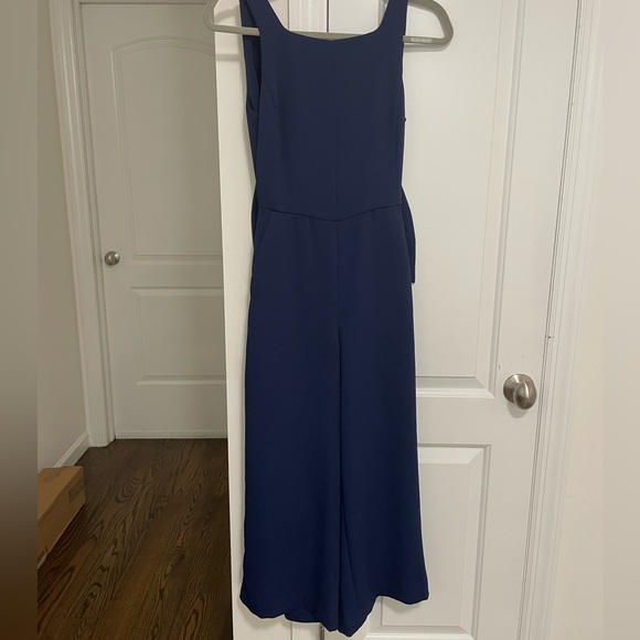 Aritzia Navy Sleeveless Jumpsuit - Picture 2 of 4